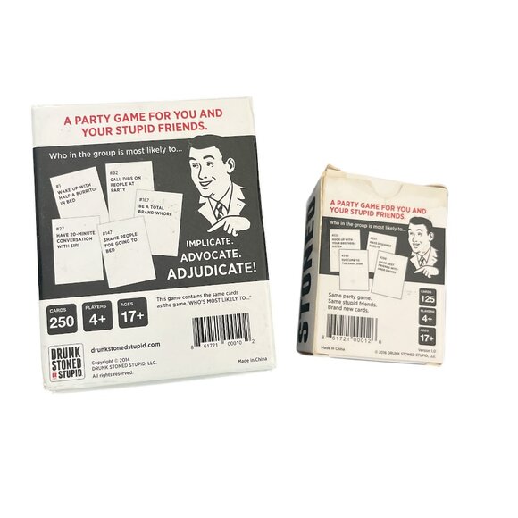 GAME Drunk Stoned or Stupid Plus Expansion Pack #1 - Picture 6 of 10